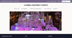 Desktop Screenshot of clinebellequipment.com